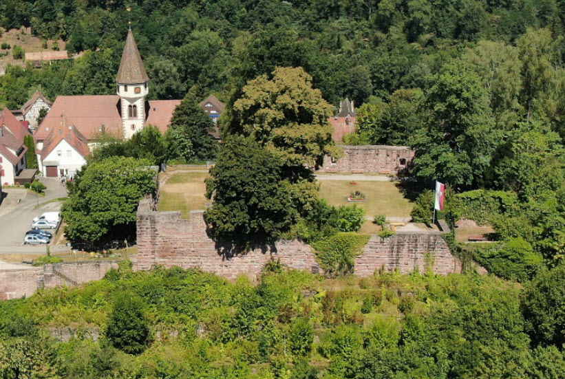 Schlossruine Wildberg, Germany